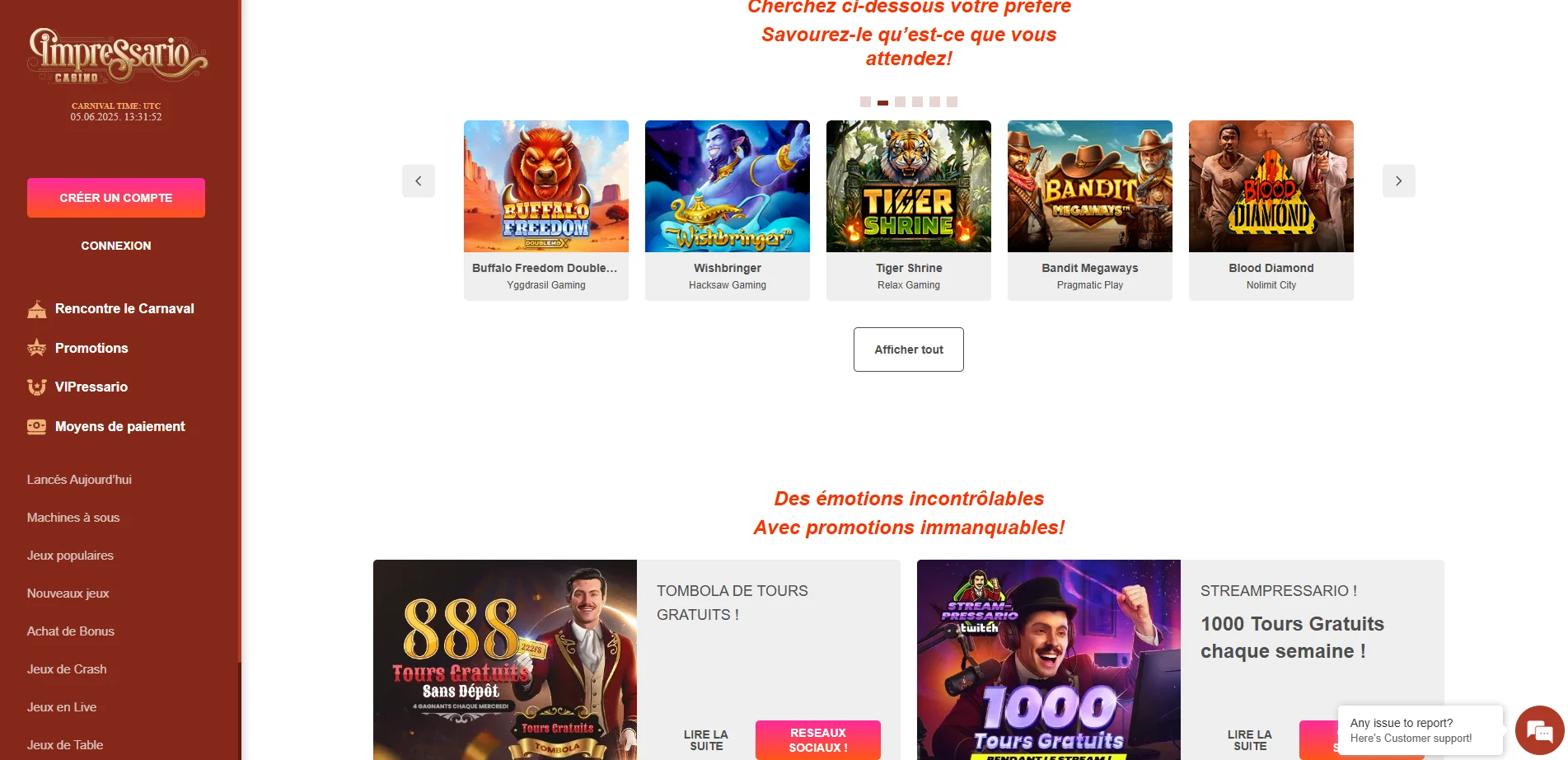 Impressario Casino